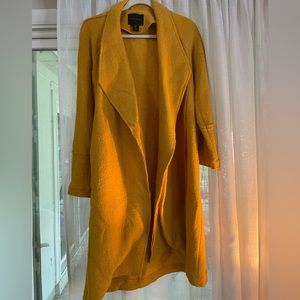 Long open coat